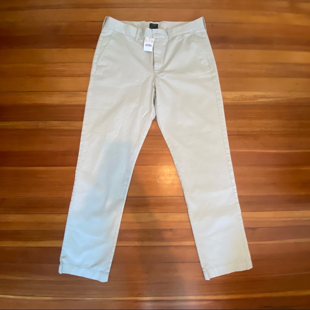 J.Crew Sutton Pants, 32x30, khaki, NWT